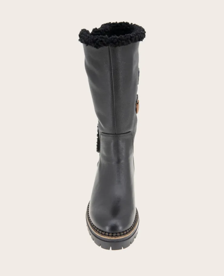 GENTLE SOULS - Bradford Leather Sherpa Lined Boot>Kenneth Cole Clearance