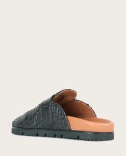 GENTLE SOULS - Brantley Buckle Woven Leather Mule><noscript><img width=