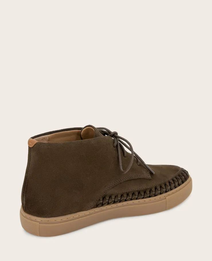 GENTLE SOULS - Cacti Suede Braid Detail Sneaker Bootie>Kenneth Cole New