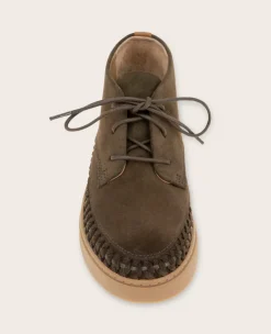 GENTLE SOULS - Cacti Suede Braid Detail Sneaker Bootie><noscript><img width=