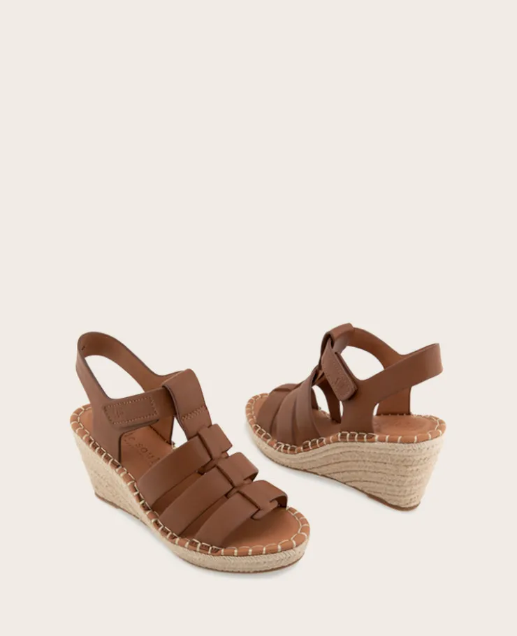 GENTLE SOULS - Capelin Leather Espadrille Wedge>Kenneth Cole New