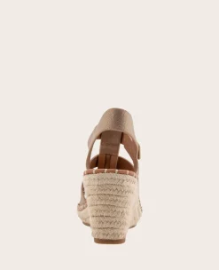 GENTLE SOULS - Capelin Metallic Esparille Wedge><noscript><img width=
