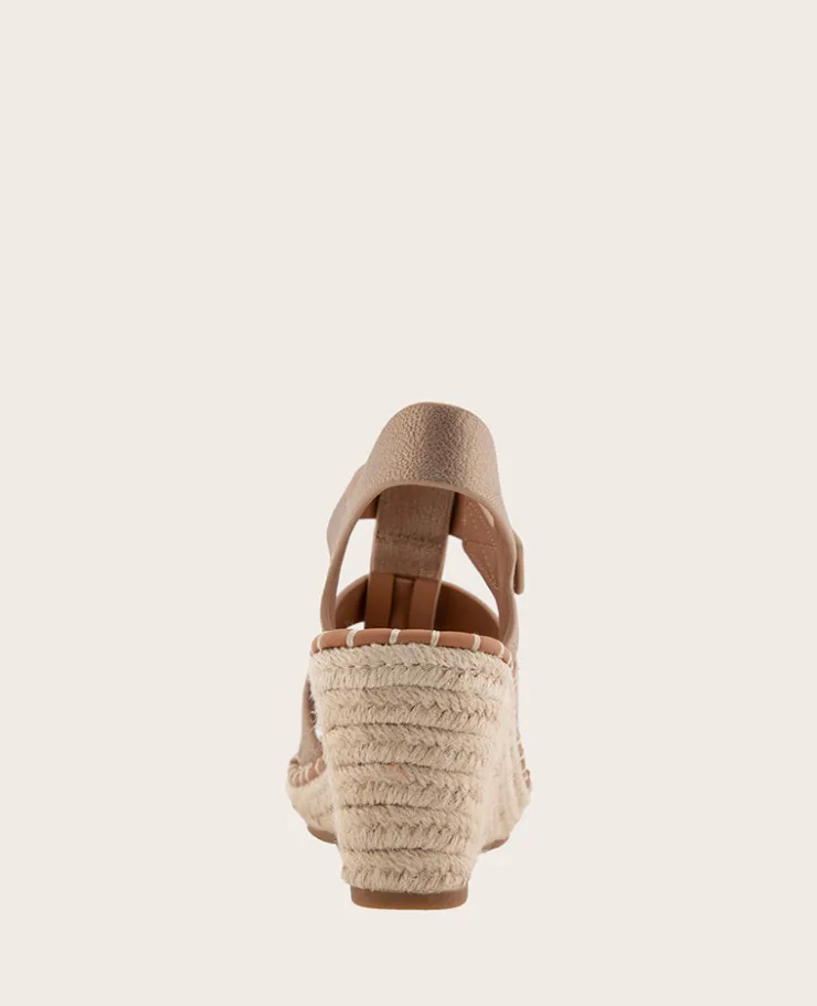 GENTLE SOULS - Capelin Metallic Esparille Wedge>Kenneth Cole Discount