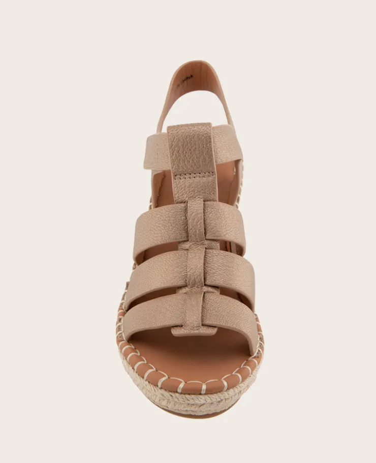 GENTLE SOULS - Capelin Metallic Esparille Wedge>Kenneth Cole Discount