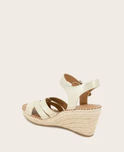 GENTLE SOULS - Caspian Leather Espadrille Wedge><noscript><img width=