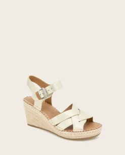 GENTLE SOULS - Caspian Leather Espadrille Wedge><noscript><img width=