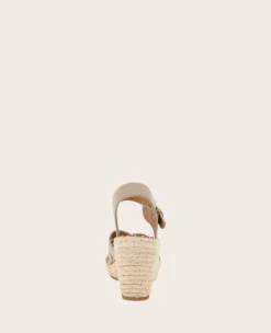 GENTLE SOULS - Caspian Nubuck Espadrille Wedge><noscript><img width=