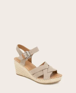 GENTLE SOULS - Caspian Nubuck Espadrille Wedge><noscript><img width=