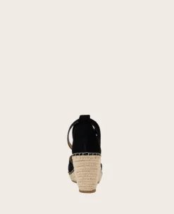 GENTLE SOULS - Charli Suede X-Band Espadrille Wedge Sandal><noscript><img width=