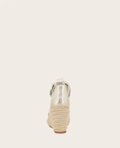 GENTLE SOULS - Charli Suede X-Band Espadrille Wedge Sandal><noscript><img width=