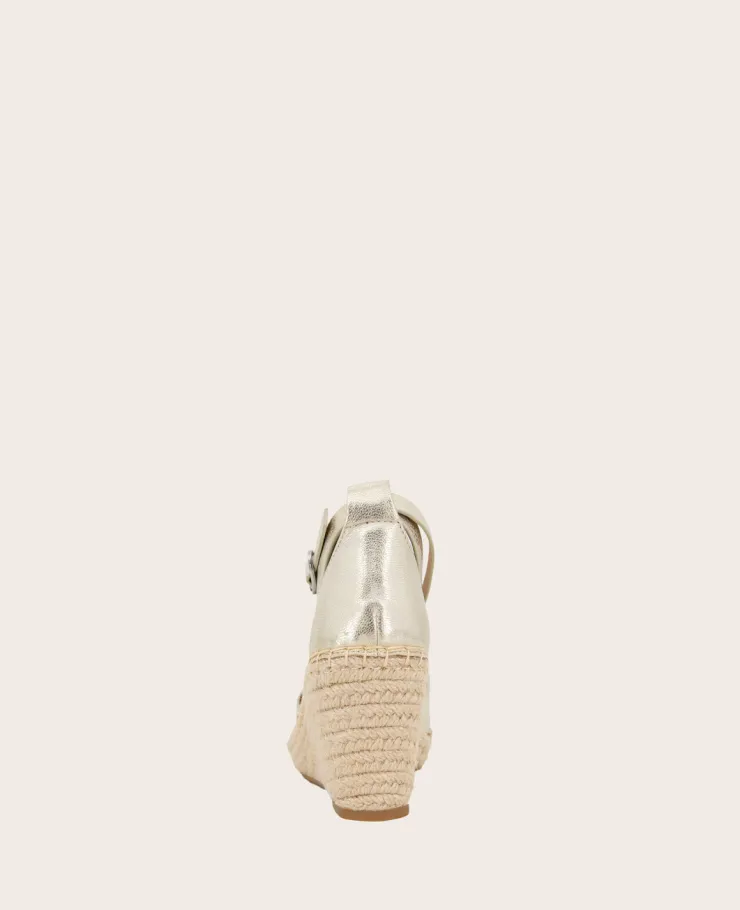 GENTLE SOULS - Charli Suede X-Band Espadrille Wedge Sandal>Kenneth Cole Sale