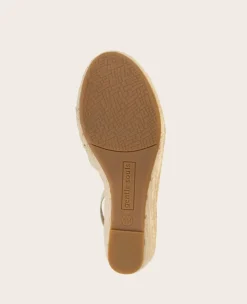 GENTLE SOULS - Charli Suede X-Band Espadrille Wedge Sandal><noscript><img width=