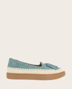 GENTLE SOULS - Citrus Tassel Suede Platform Slip On>Kenneth Cole