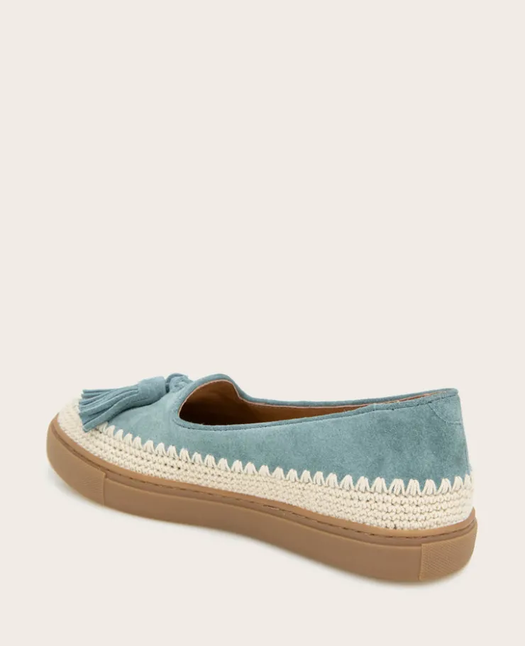 GENTLE SOULS - Citrus Tassel Suede Platform Slip On>Kenneth Cole