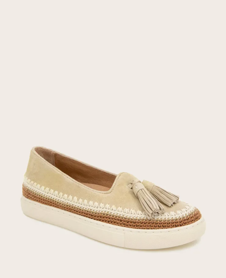 GENTLE SOULS - Citrus Tassel Suede Platform Slip On>Kenneth Cole Clearance