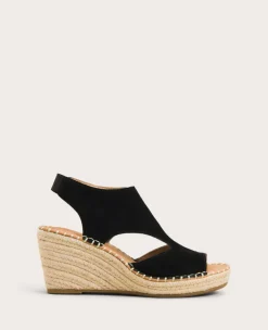 GENTLE SOULS - Cody Suede Esparille Wedge>Kenneth Cole Outlet