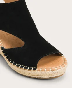 GENTLE SOULS - Cody Suede Esparille Wedge><noscript><img width=