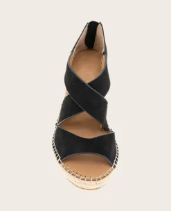 GENTLE SOULS - Corinne Nubuck Espadrille Wedge><noscript><img width=