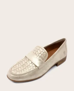 GENTLE SOULS - Crew Woven Metallic Loafer><noscript><img width=