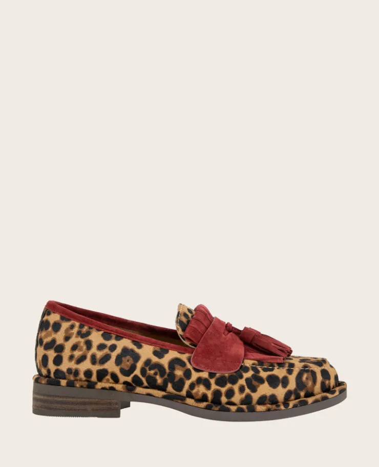 GENTLE SOULS - Cydney Haircalf And Suede Tassel Loafer>Kenneth Cole Clearance