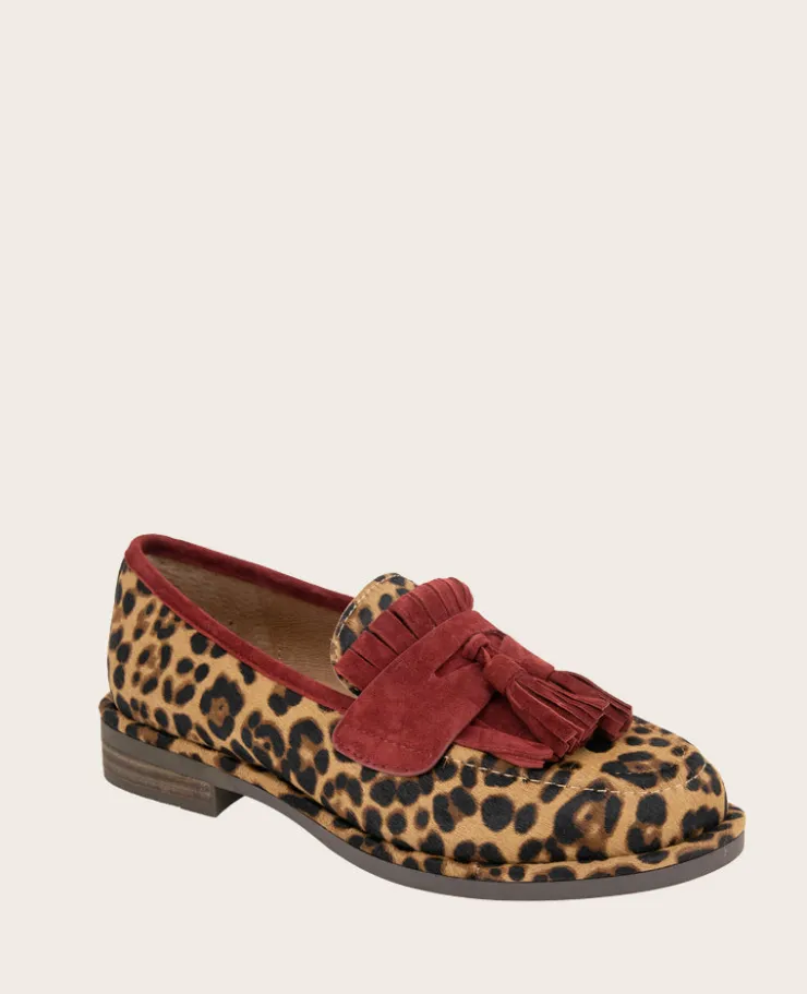 GENTLE SOULS - Cydney Haircalf And Suede Tassel Loafer>Kenneth Cole Clearance