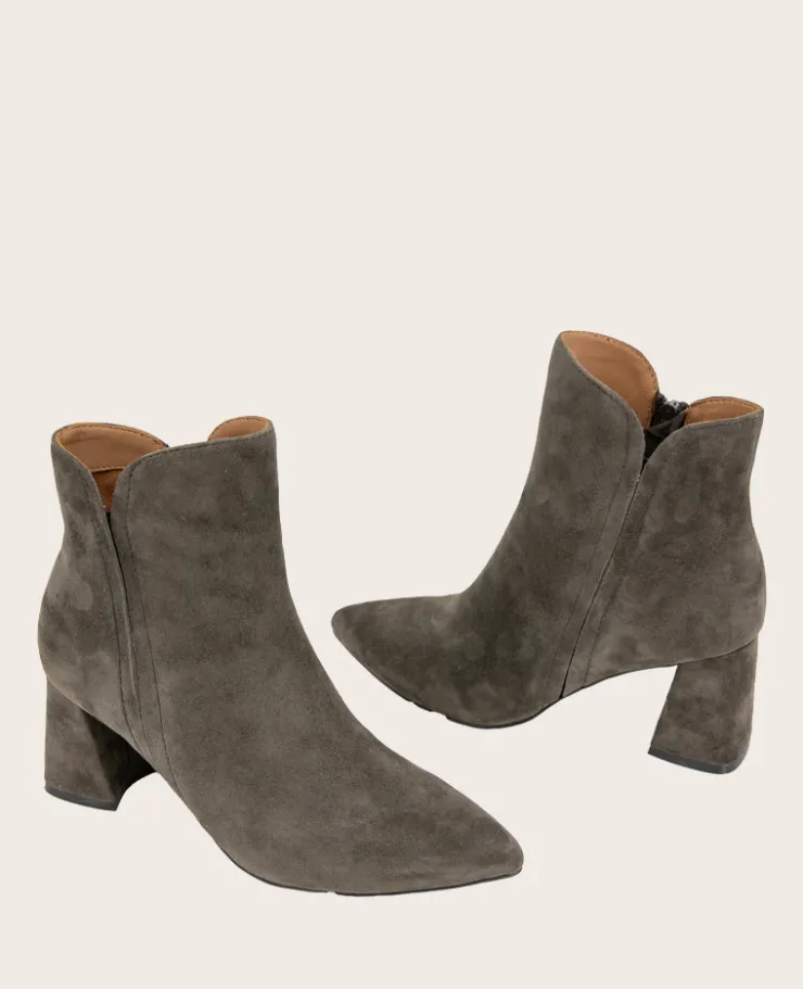 GENTLE SOULS - Danbury Suede Double Gore Heel Boot>Kenneth Cole Discount