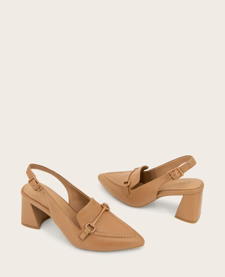 GENTLE SOULS - Dawson Bit Leather Slingback>Kenneth Cole Outlet