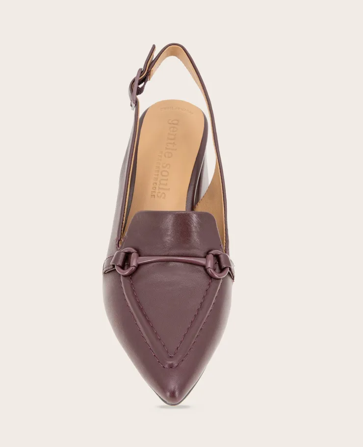 GENTLE SOULS - Dawson Bit Leather Slingback>Kenneth Cole Hot