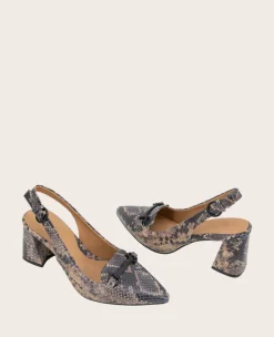 GENTLE SOULS - Dionne Leather Slingback Heel><noscript><img width=