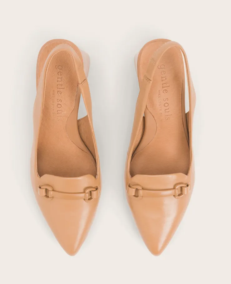 GENTLE SOULS - Dionne Leather Slingback Heel>Kenneth Cole Online