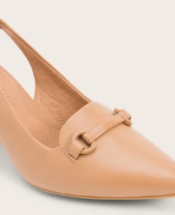 GENTLE SOULS - Dionne Leather Slingback Heel><noscript><img width=