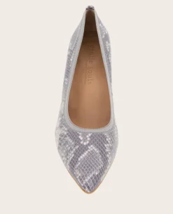 GENTLE SOULS - Dionne Snakeskin Leather Heel><noscript><img width=