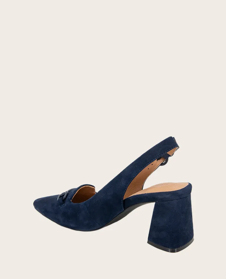 GENTLE SOULS - Dionne Suede Slingback Heel>Kenneth Cole New