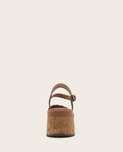 GENTLE SOULS - Dorris Woven Leather Cork Platform Sandal><noscript><img width=