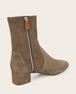 GENTLE SOULS - Ella Micro Suede Stretch Bootie><noscript><img width=