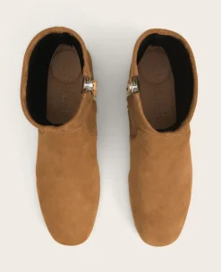 GENTLE SOULS - Ella Micro Suede Stretch Bootie><noscript><img width=