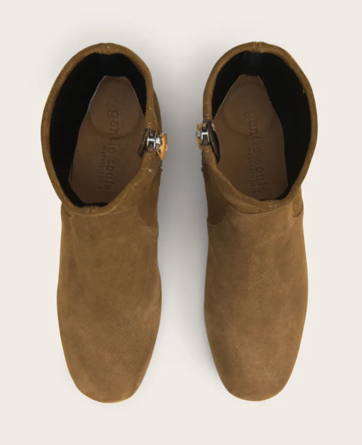 GENTLE SOULS - Ella Micro Suede Stretch Bootie>Kenneth Cole Best