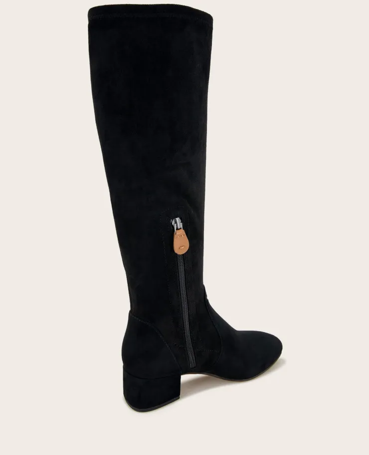 GENTLE SOULS - Ella Suede Stretch Boot with Wide Calf>Kenneth Cole Hot