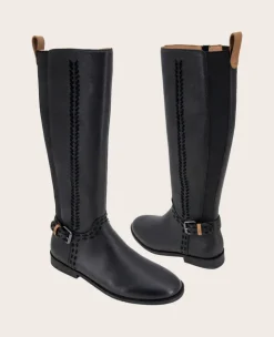 GENTLE SOULS - Elmwood Leather Detail Stitch Boot><noscript><img width=