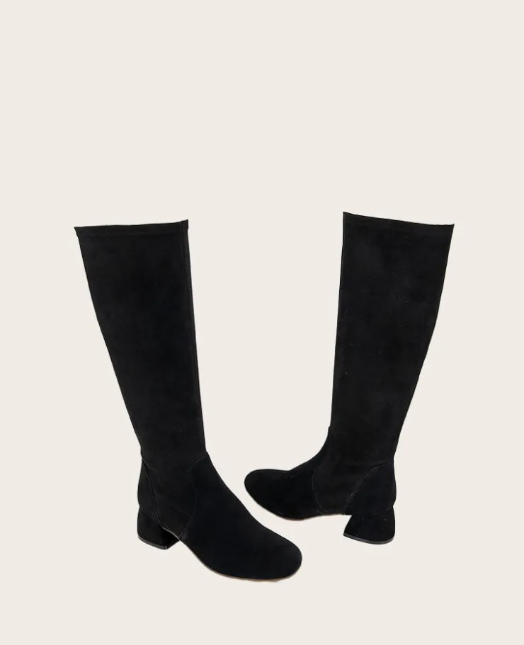 GENTLE SOULS - Emily Micro Suede Stretch Boot>Kenneth Cole Hot