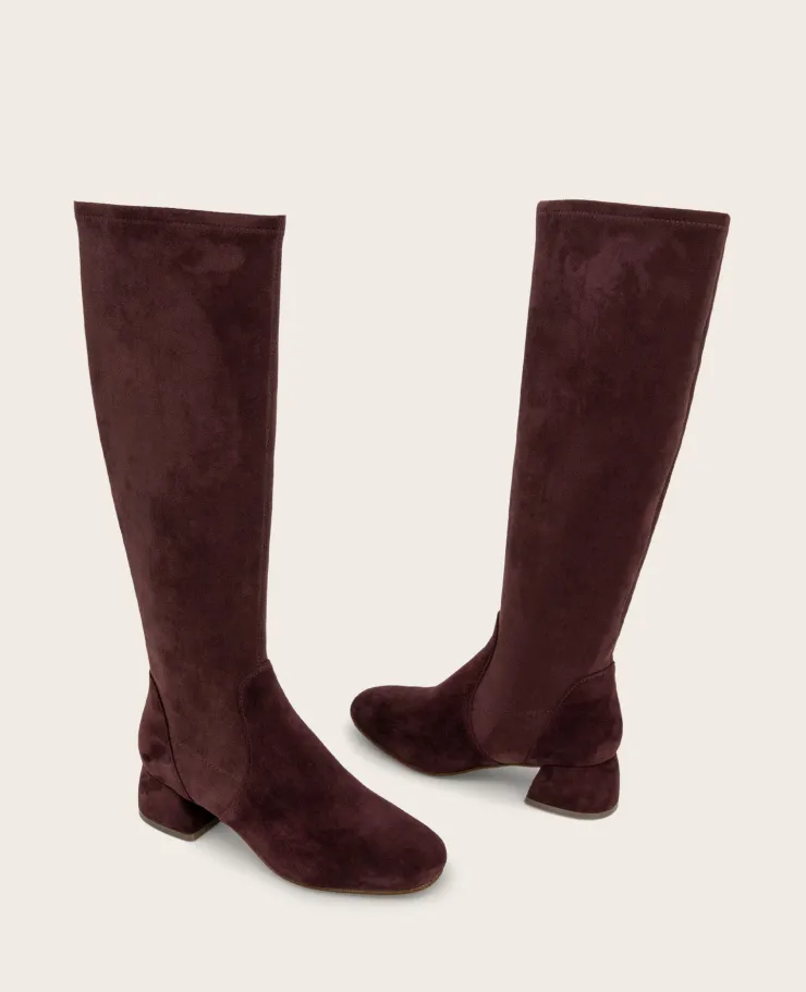 GENTLE SOULS - Emily Micro Suede Stretch Boot with Wide Calf>Kenneth Cole Discount