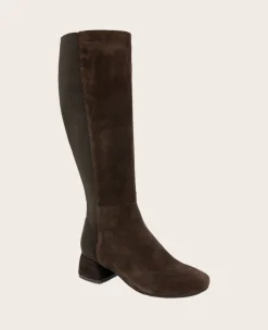 GENTLE SOULS - Emily Tall Suede Elastic Boot><noscript><img width=