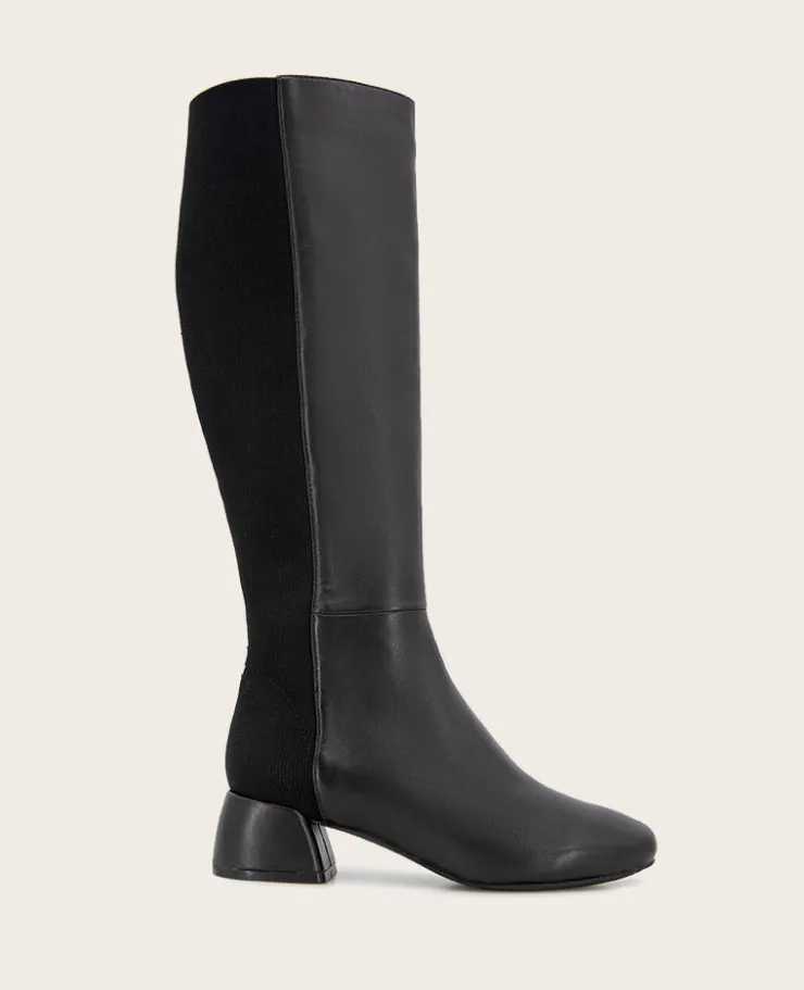 GENTLE SOULS - Emily Tall Leather Elastic Boot>Kenneth Cole Discount