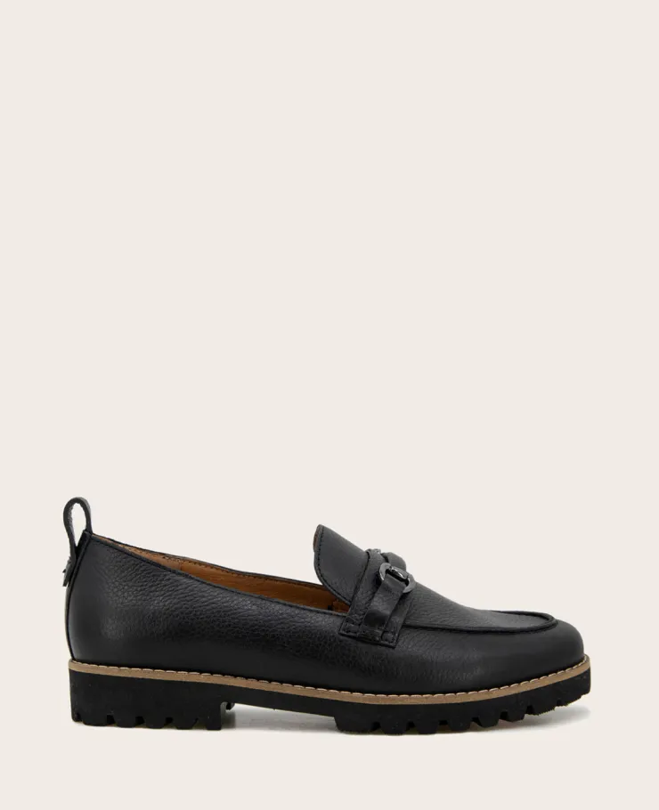 GENTLE SOULS - Eugene Leather Lug Bit Loafer>Kenneth Cole New