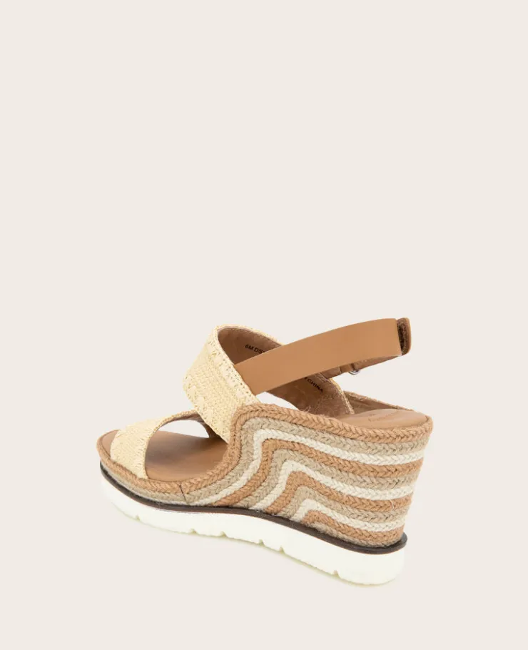 GENTLE SOULS - Evora Textile Espadrille Wedge>Kenneth Cole Outlet