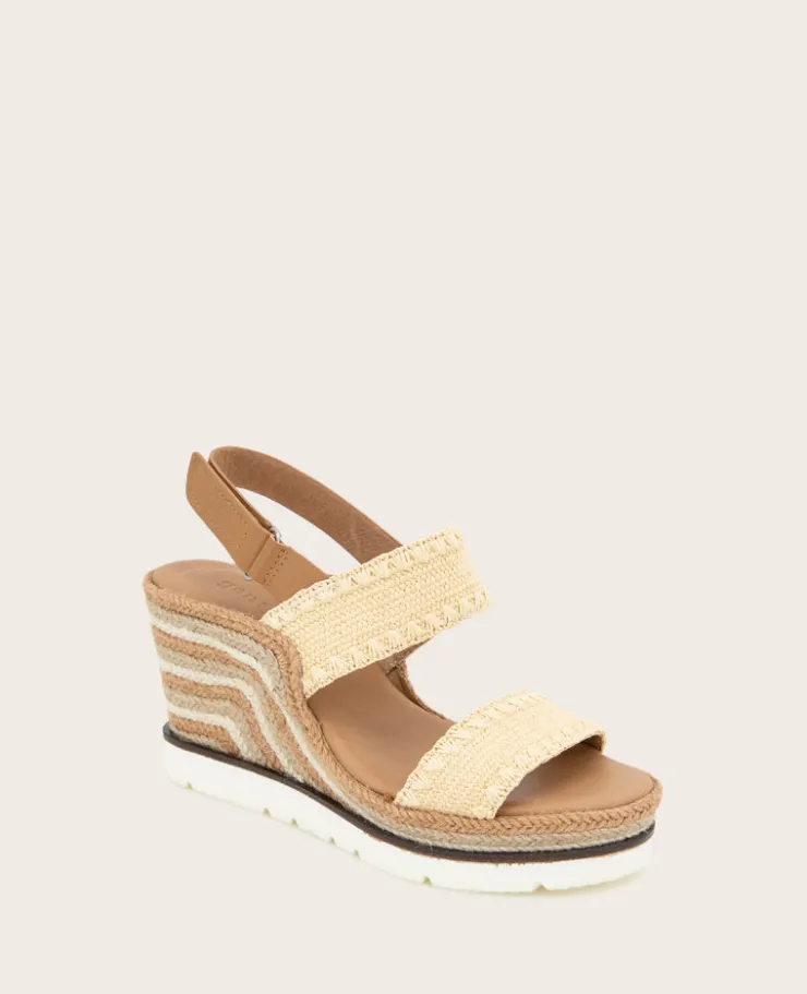 GENTLE SOULS - Evora Textile Espadrille Wedge>Kenneth Cole Outlet