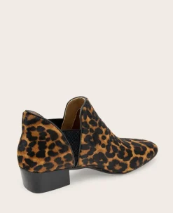 GENTLE SOULS - Fran Leopard Calf Hair Bootie><noscript><img width=
