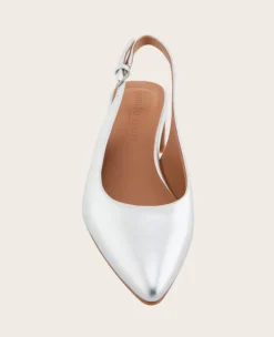 GENTLE SOULS - Georgia Metallic Slingback Heel><noscript><img width=