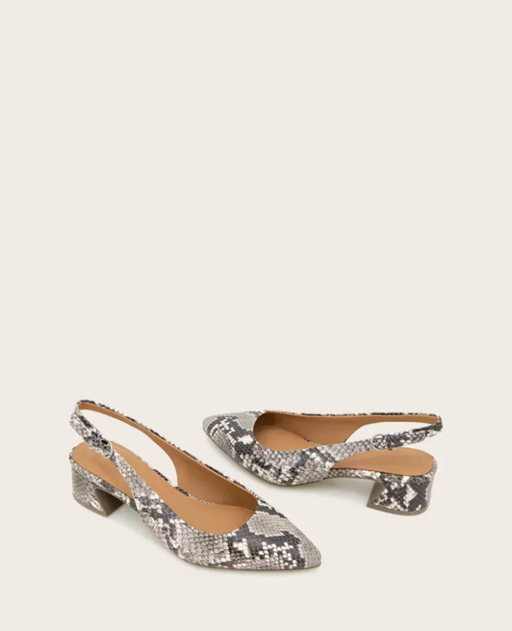 GENTLE SOULS - Georgia Snake Slingback Heel>Kenneth Cole