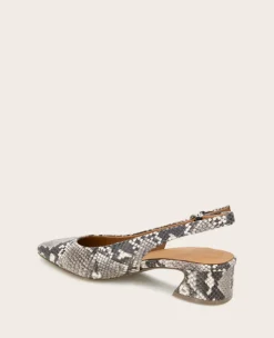 GENTLE SOULS - Georgia Snake Slingback Heel><noscript><img width=